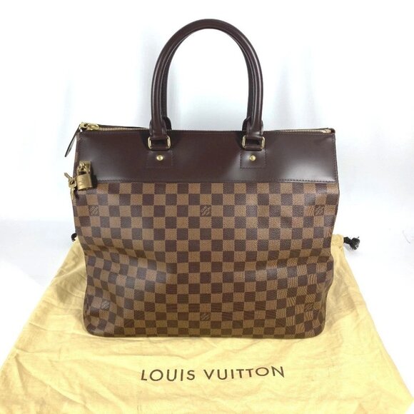 LOUIS VUITTON N41165 Damier Greenwich PM Duffle Bag Tote Bag Hand Bag - Picture 11 of 16
